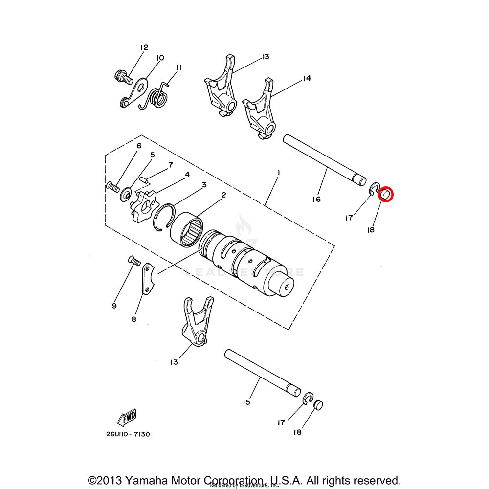 Banshee Engine Case Straight Plug