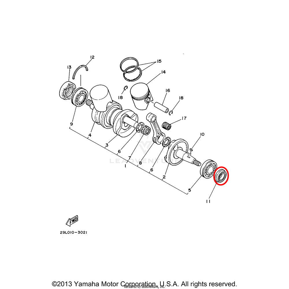Banshee Stator Side Crank Seal