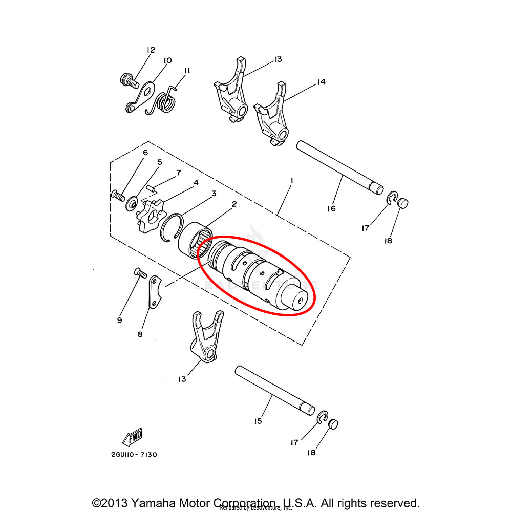 Banshee Shift Cam Assembly